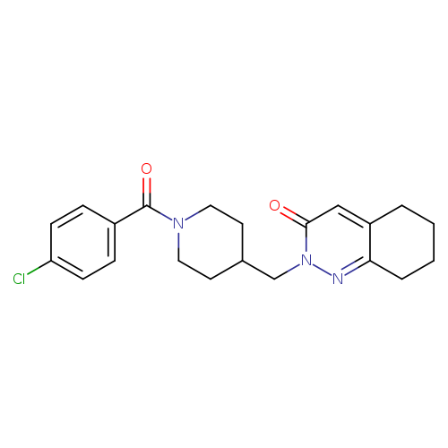 2-{[1-(4-chlorobenzoyl)piperidin-4-yl]methyl}-2,3,5,6,7,8-hexahydrocinnolin-3-one