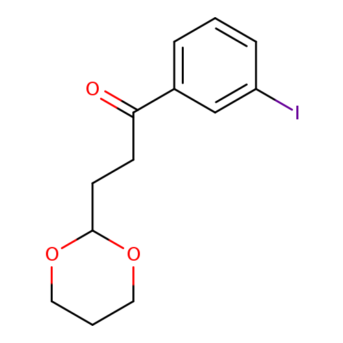 3-(1,3-Dioxan-2-yl)-3'-iodopropiophenone