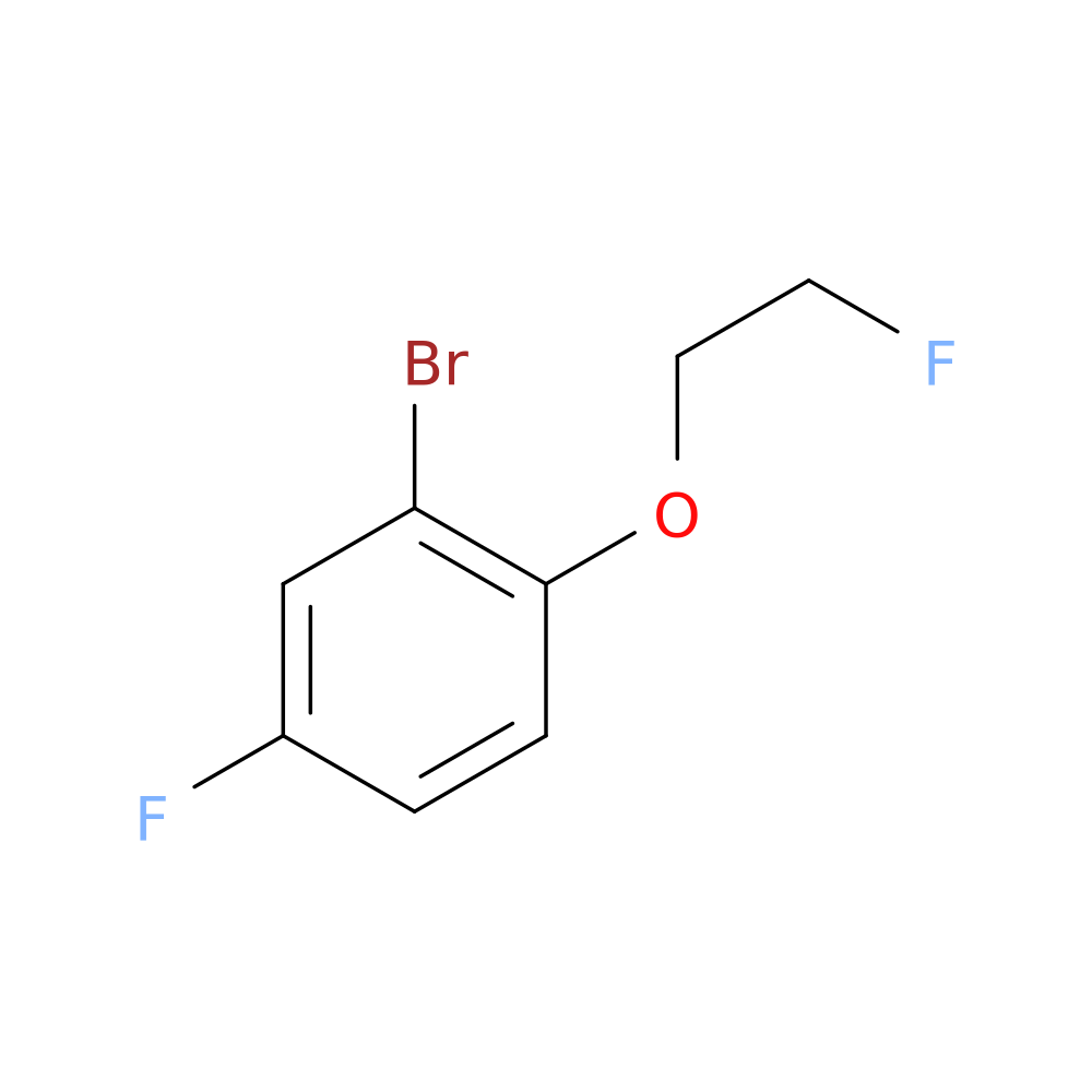 2-Bromo-4-fluoro-1-(2-fluoroethoxy)benzene