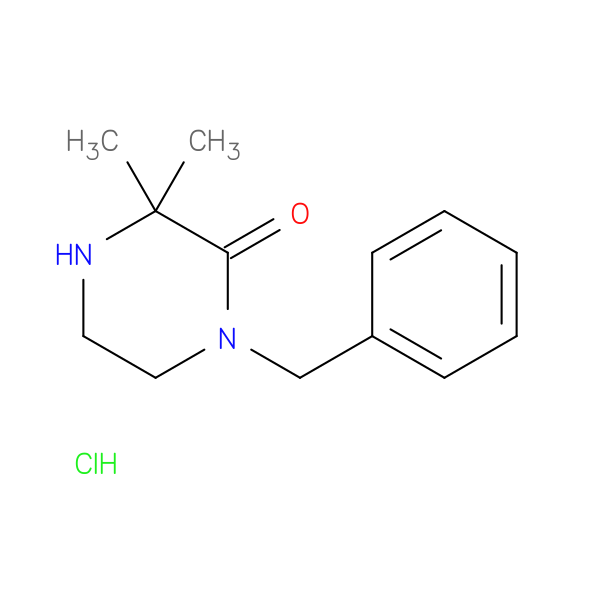 1-benzyl-3,3-dimethylpiperazin-2-one hydrochloride