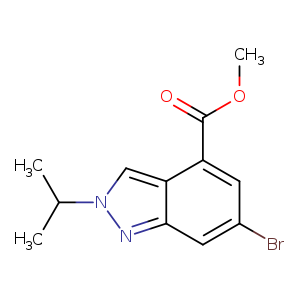 Methyl 6-bromo-2-isopropyl-2H-indazole-4-carboxylate