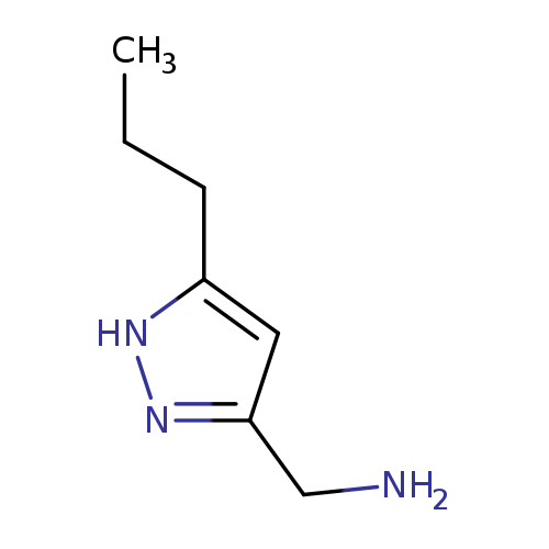 (5-Propyl-1h-pyrazol-3-yl)methanamine