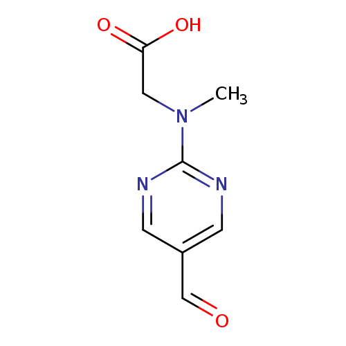 N-(5-FORMYLPYRIMIDIN-2-YL)-N-METHYLGLYCINE