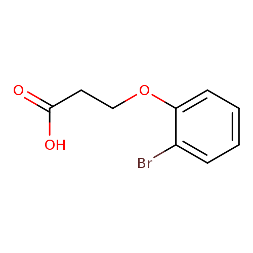 Propanoic acid, 3-(2-bromophenoxy)-