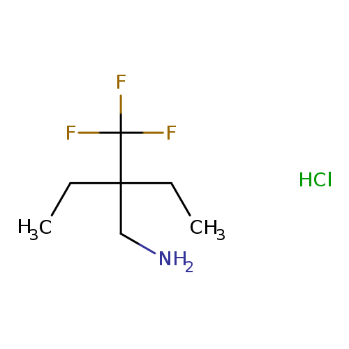 3-(aminomethyl)-3-(trifluoromethyl)pentane hydrochloride