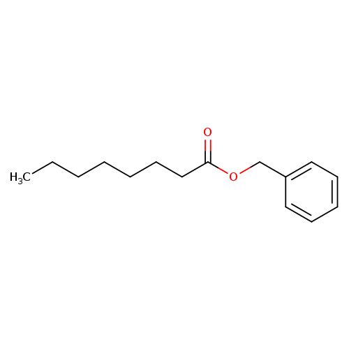 Octanoic acid, phenylmethyl ester