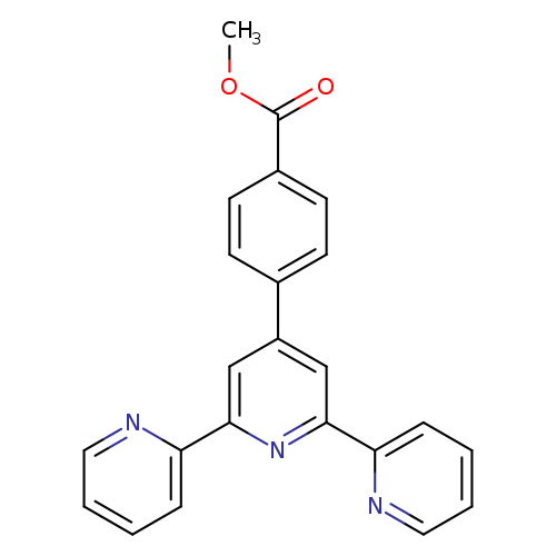 Benzoic acid, 4-[2,2':6',2''-terpyridin]-4'-yl-, methyl ester