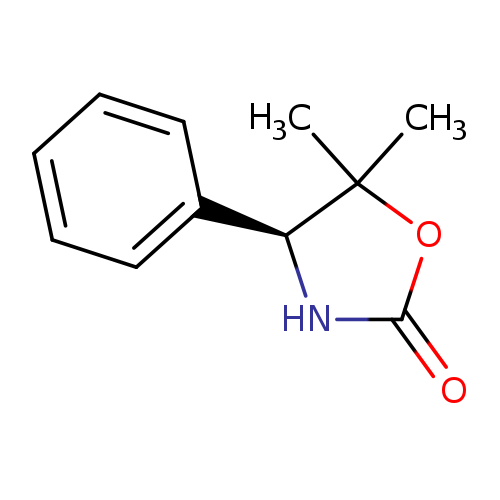 2-OXAZOLIDINONE, 5,5-DIMETHYL-4-PHENYL-, (4S)-
