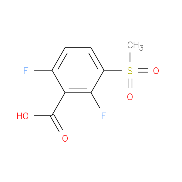 2,6-difluoro-3-methanesulfonylbenzoic acid