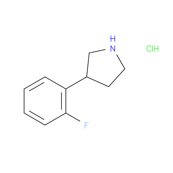 3-(2-Fluorophenyl)pyrrolidine HCl