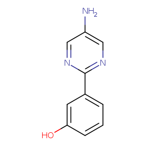 3-(5-aminopyrimidin-2-yl)phenol