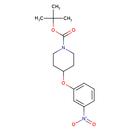 tert-Butyl 4-(3-nitrophenoxy)piperidine-1-carboxylate