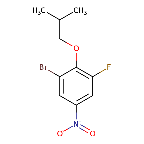 1-Bromo-3-fluoro-2-isobutoxy-5-nitro-benzene