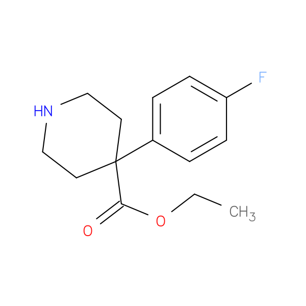 ethyl 4-(4-fluorophenyl)piperidine-4-carboxylate