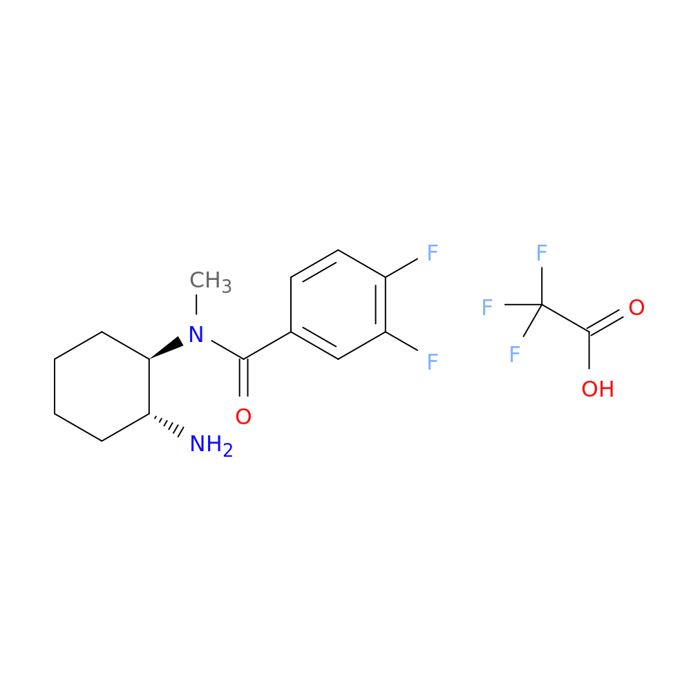 3,4-difluoro-N,N-didesmethyl U-47700 (trifluoroacetate salt)