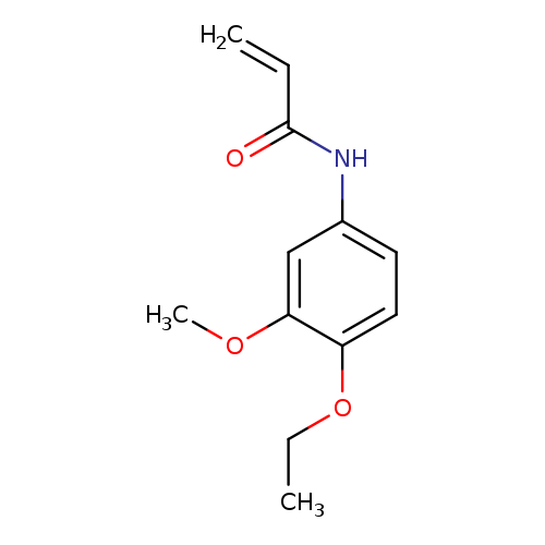 N-(4-ethoxy-3-methoxyphenyl)prop-2-enamide