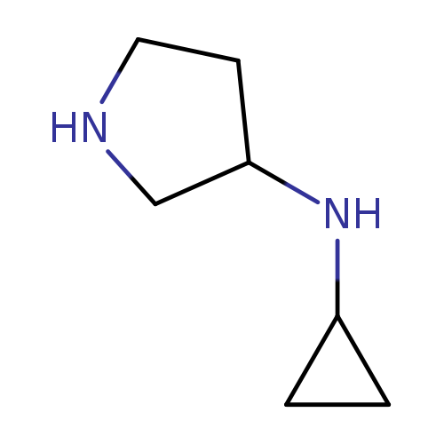 3-Pyrrolidinamine, N-cyclopropyl-