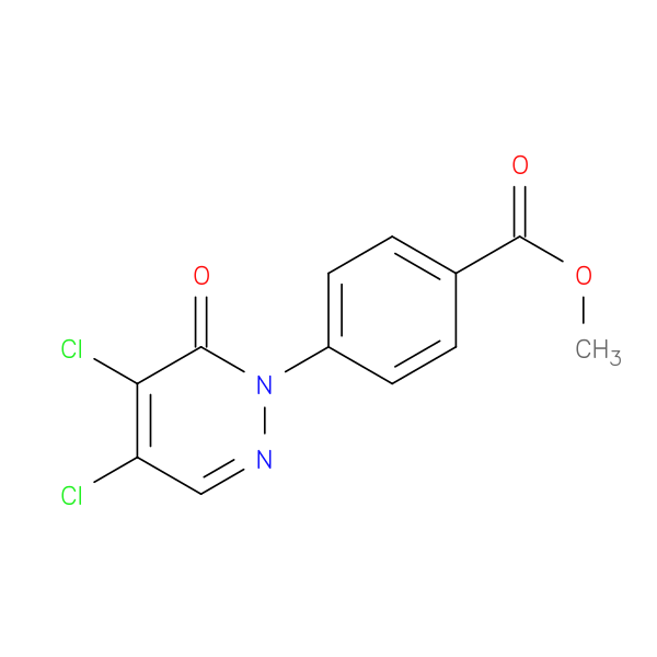 methyl 4-(4,5-dichloro-6-oxopyridazin-1(6H)-yl)benzoate