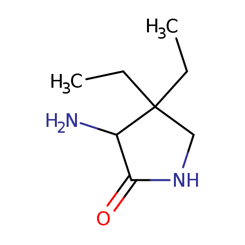 3-amino-4,4-diethylpyrrolidin-2-one