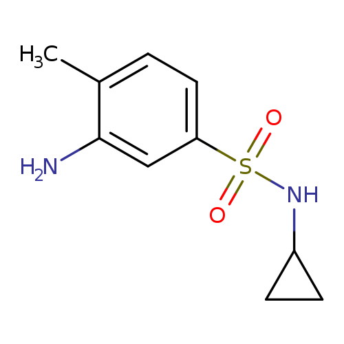 3-Amino-N-cyclopropyl-4-methylbenzenesulfonamide