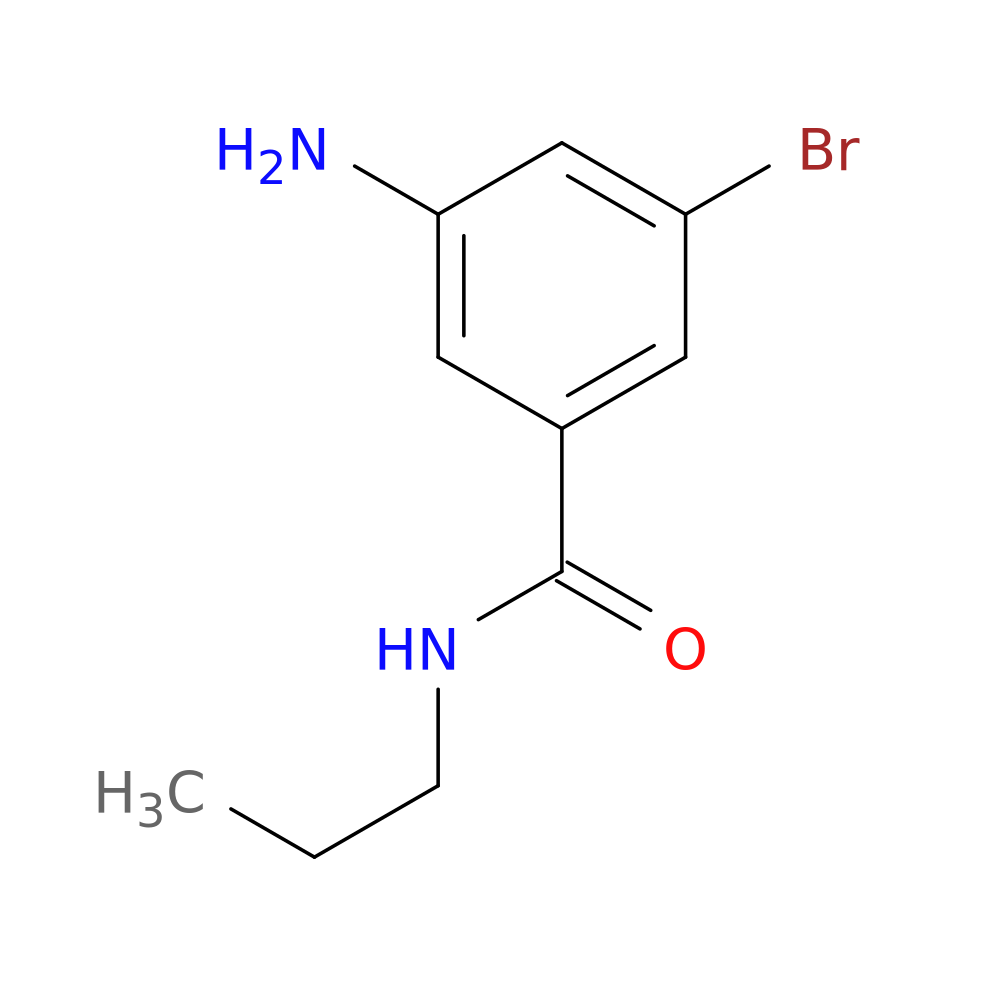 3-Amino-5-bromo-N-propylbenzamide