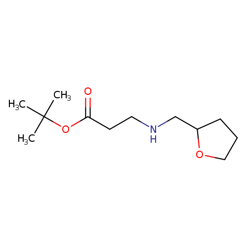 tert-butyl 3-{[(oxolan-2-yl)methyl]amino}propanoate