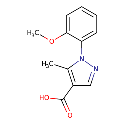 1-(2-Methoxyphenyl)-5-methyl-1H-pyrazole-4-carboxylic acid