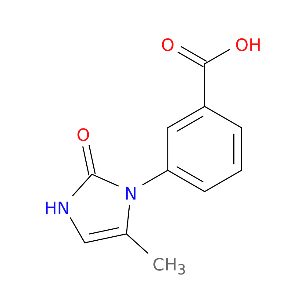 3-(5-Methyl-2-oxo-2,3-dihydro-1h-imidazol-1-yl)benzoic acid
