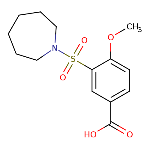 3-(AZEPANE-1-SULFONYL)-4-METHOXY-BENZOIC ACID
