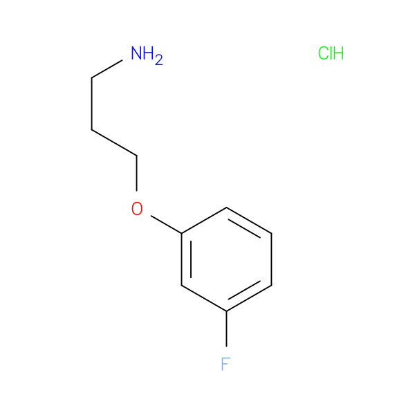3-(3-fluorophenoxy)propan-1-amine hydrochloride