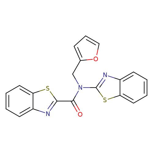 N-(1,3-benzothiazol-2-yl)-N-[(furan-2-yl)methyl]-1,3-benzothiazole-2-carboxamide