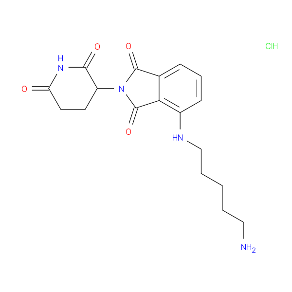 Thalidomide-NH-C5-NH2 (hydrochloride)