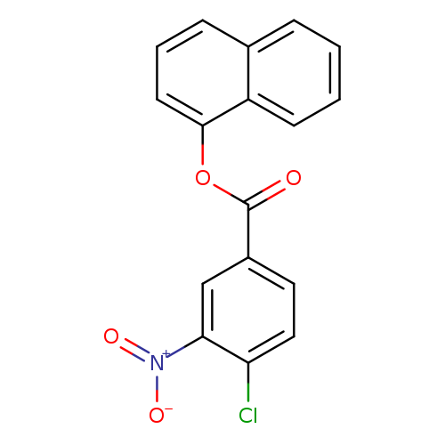 naphthalen-1-yl 4-chloro-3-nitrobenzoate