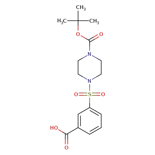 3-(4-(tert-Butoxycarbonyl)piperazin-1-ylsulfonyl)benzoic acid