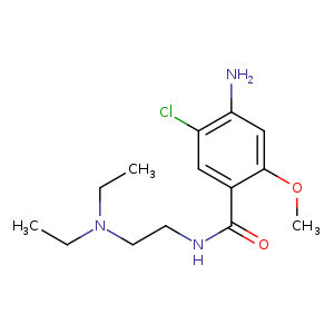 4-Amino-5-chloro-N-(2-(diethylamino)ethyl)-2-methoxybenzamide