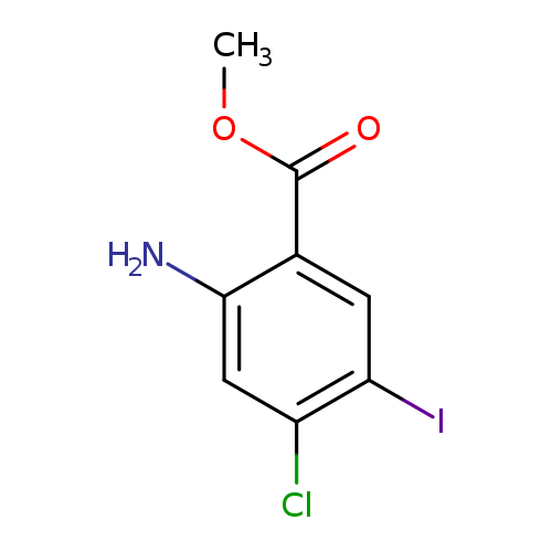 Methyl 2-amino-4-chloro-5-iodobenzoate