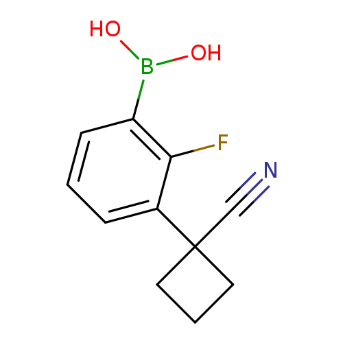3-(1-Cyanocyclobutyl)-2-fluorophenylboronic acid