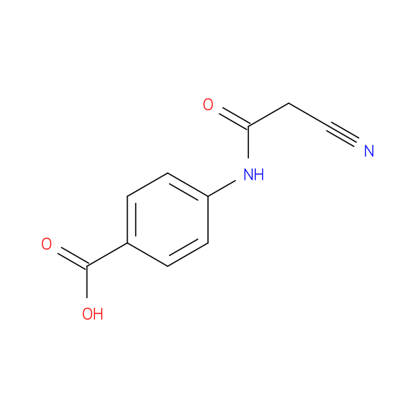 4-(2-cyanoacetamido)benzoic acid