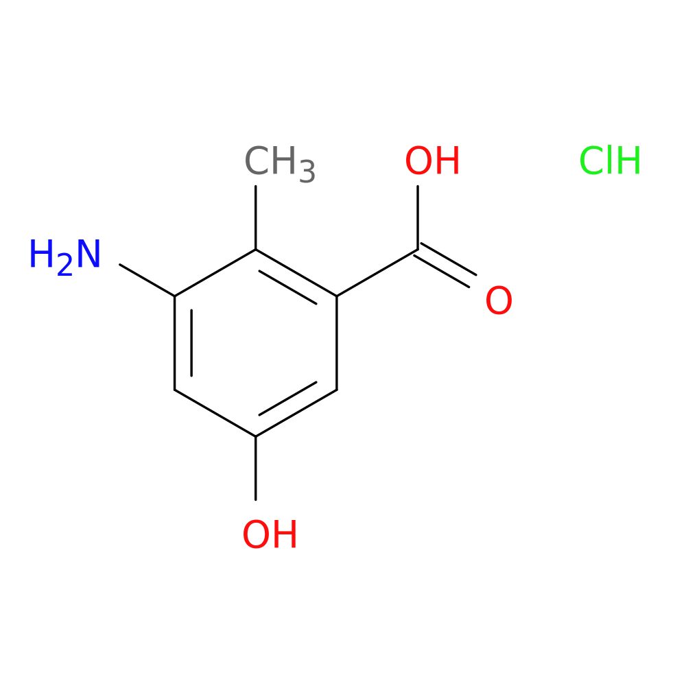 3-amino-5-hydroxy-2-methylbenzoic acid hydrochloride
