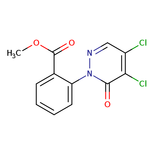 Methyl 2-(4,5-dichloro-6-oxopyridazin-1(6h)-yl)benzoate