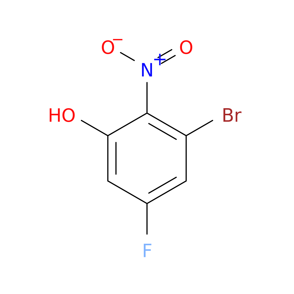3-Bromo-5-fluoro-2-nitrophenol