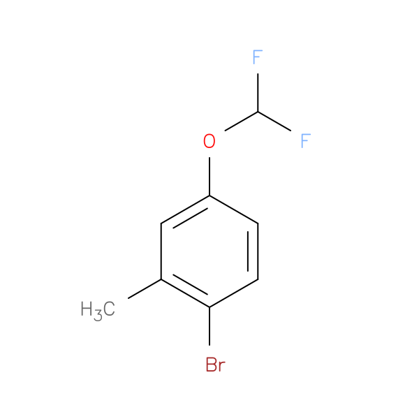 1-Bromo-4-(Difluoromethoxy)-2-Methylbenzene