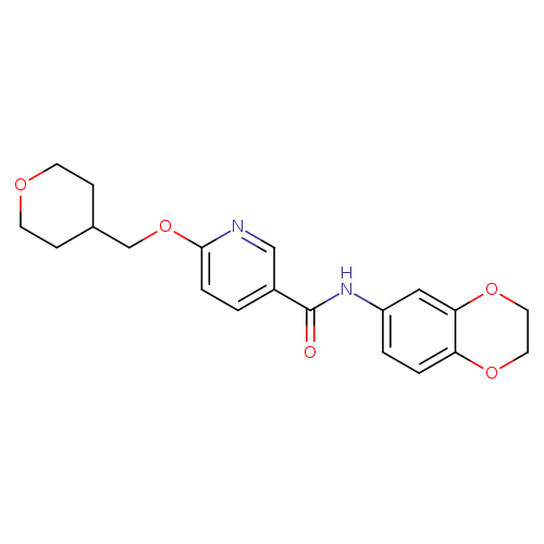 N-(2,3-dihydro-1,4-benzodioxin-6-yl)-6-[(oxan-4-yl)methoxy]pyridine-3-carboxamide