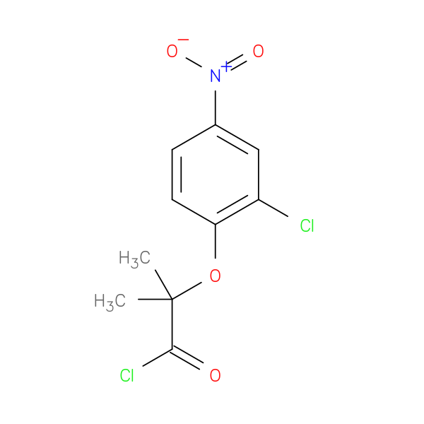 2-(2-Chloro-4-nitrophenoxy)-2-methylpropanoyl chloride