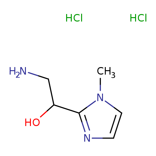 2-amino-1-(1-methyl-1H-imidazol-2-yl)ethanol dihydrochloride