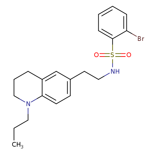 2-bromo-N-[2-(1-propyl-1,2,3,4-tetrahydroquinolin-6-yl)ethyl]benzene-1-sulfonamide