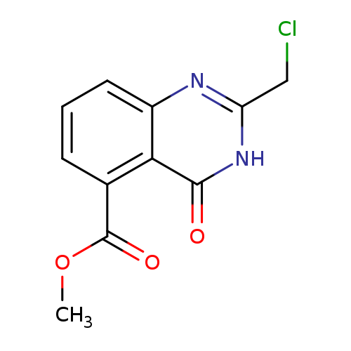 5-Quinazolinecarboxylic acid, 2-(chloromethyl)-3,4-dihydro-4-oxo-, methyl ester