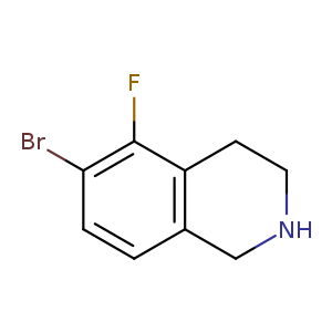 6-Bromo-5-fluoro-1,2,3,4-tetrahydroisoquinoline
