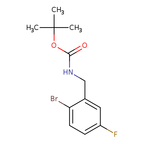 Tert-butyl n-[(2-bromo-5-fluorophenyl)methyl]carbamate
