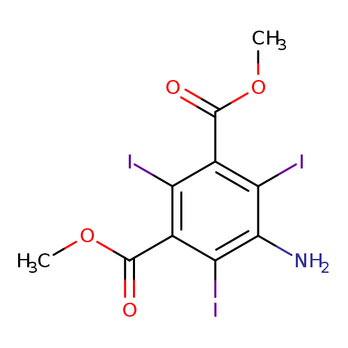 1,3-Benzenedicarboxylic acid, 5-amino-2,4,6-triiodo-, 1,3-dimethyl ester